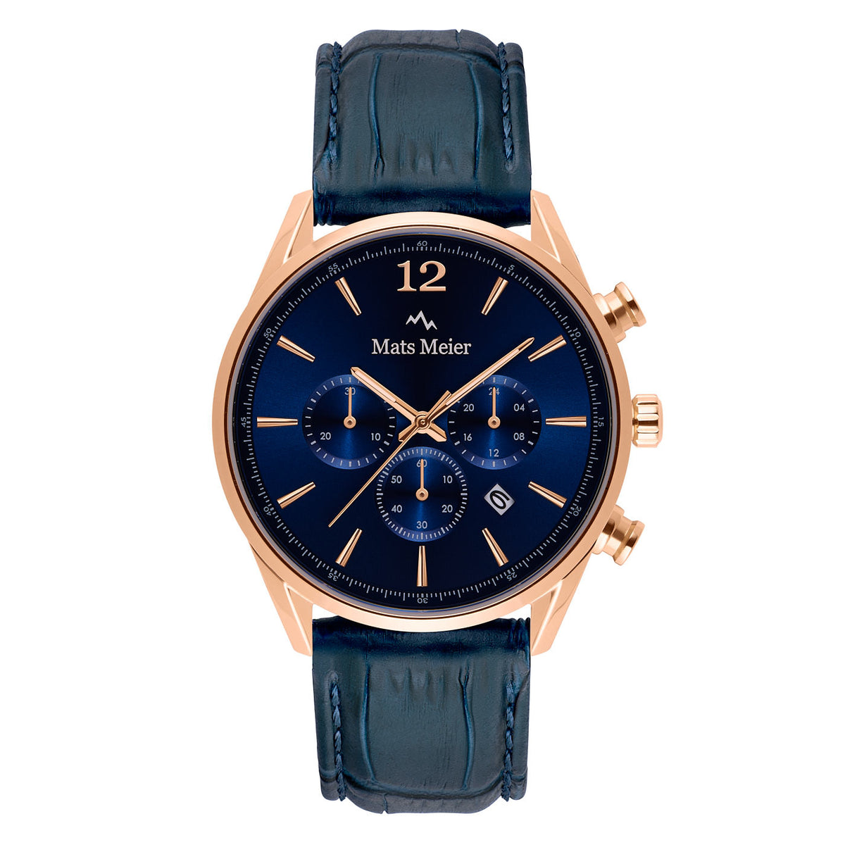 Mats Meier Grand Cornier Blue Chrono Watch MM00131