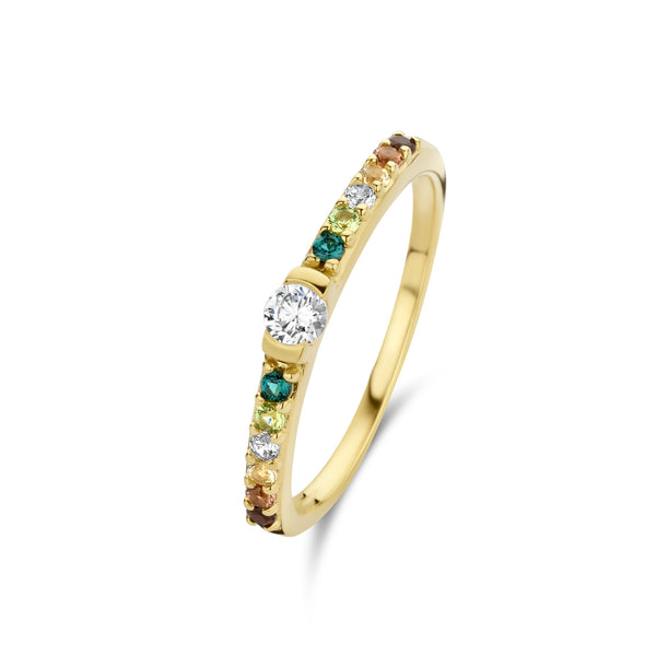 Parte Di Me Santa Maria del Fiore 925 sterling zilveren gold plated ring PDM33024-54
