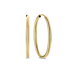 Beloro Jewels La Rinascente Evelina 9 carat gold Hoop Earrings BO360054