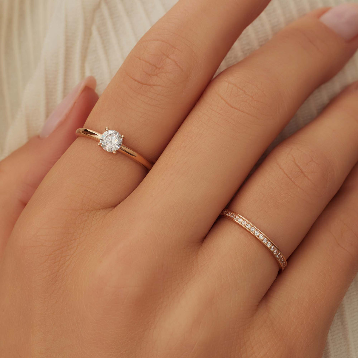 Isabel Bernard La Concorde Merle 14 Carat Rosegold Ring IB330053-60