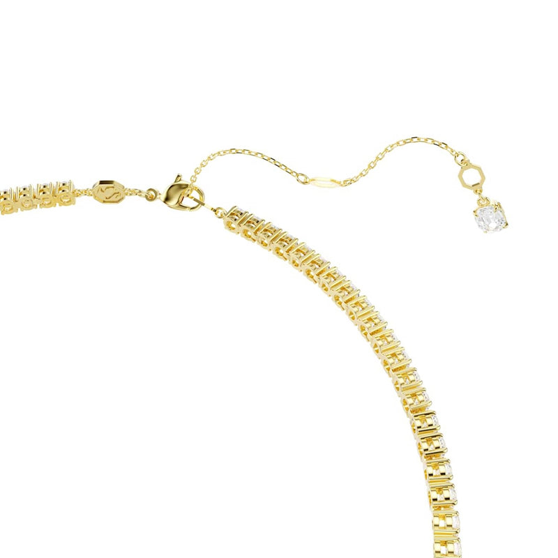 Swarovski Matrix Tennis Gouden Ketting 5750601-zoom-