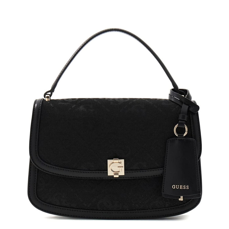 Guess Audrey Black Logo Crossbody Tas HWJG97-55210-BLO-zoom-