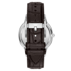 Emporio Armani Round Silver Dial Watch AR11783