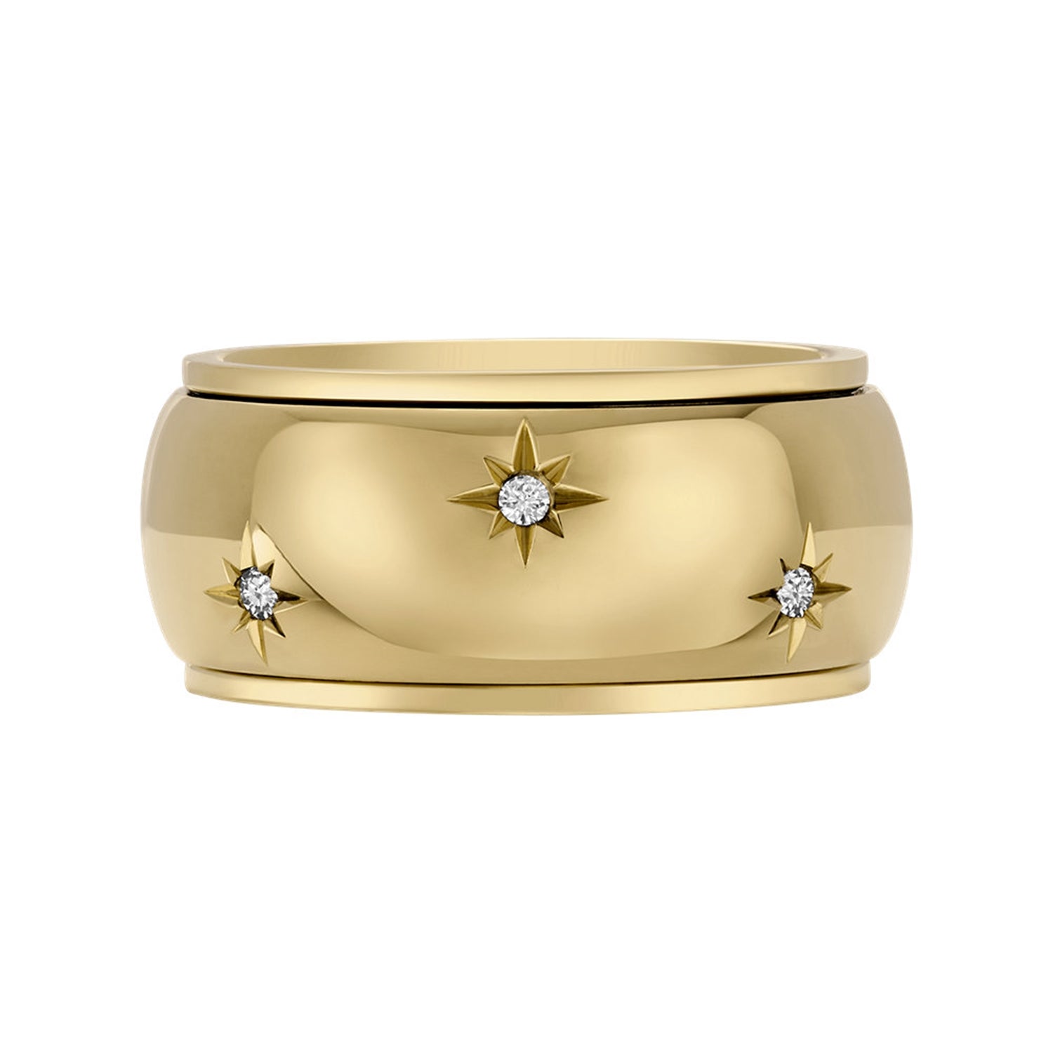 Fossil Sadie Gold Coloured Ring JF048357107