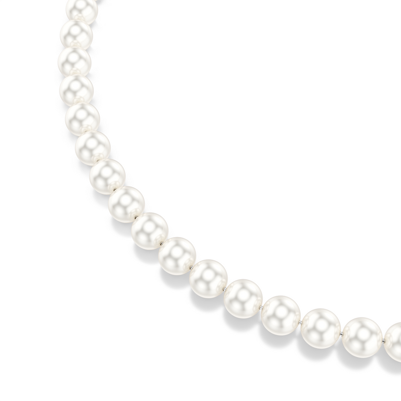 Swarovski Matrix Silver Necklace 5747746-zoom-