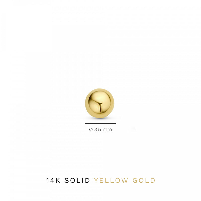 Isabel Bernard Cadeau d´Isabel 14 Karaat Gouden Oorbellen Set IB90119-zoom-