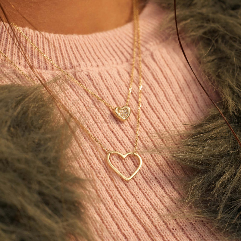 Beloro Jewels Monte Napoleone Gionna 9 Karaat Ketting BO340038-zoom-