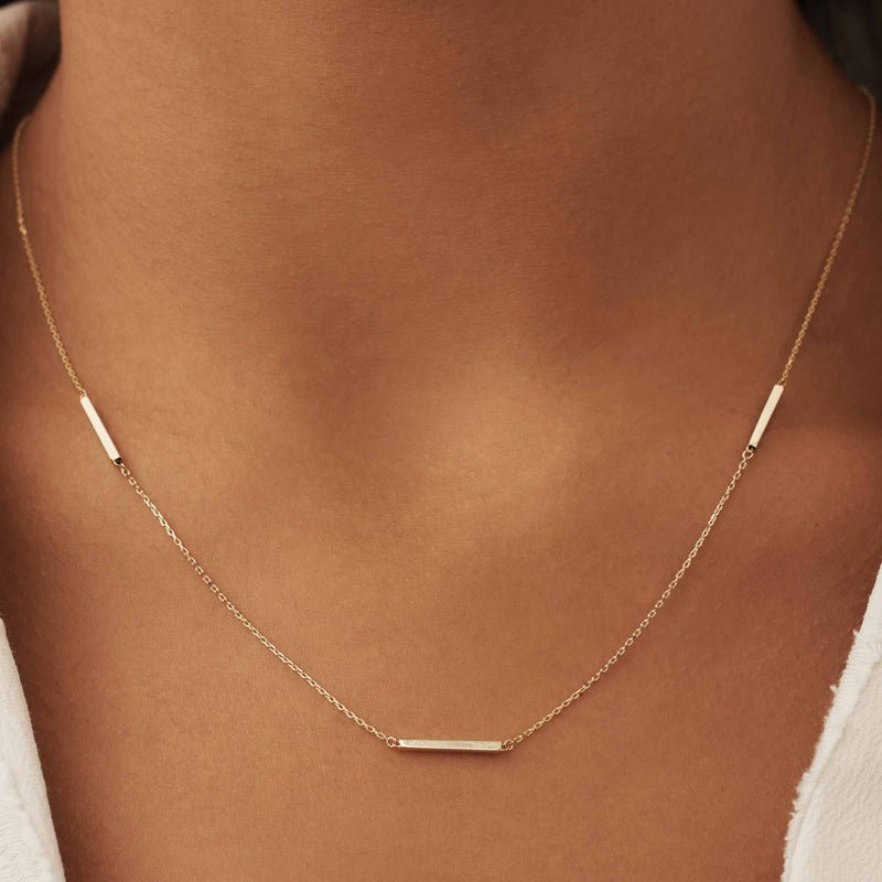 Isabel Bernard Le Marais Jolie 14 Karaat Gouden Collier IB340151-zoom-