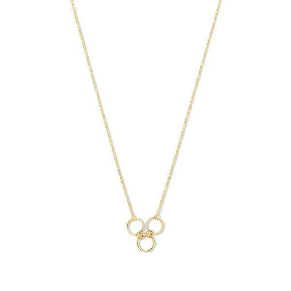 Isabel Bernard 14 Karaat Gouden Belleville Anna Ketting IB340047 (Lengte 40.00-45.00 cm)