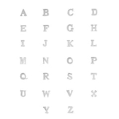 Isabel Bernard Saint Germain Rachel 14 Carat Whitegold Initial Bracelet IB320041-Z