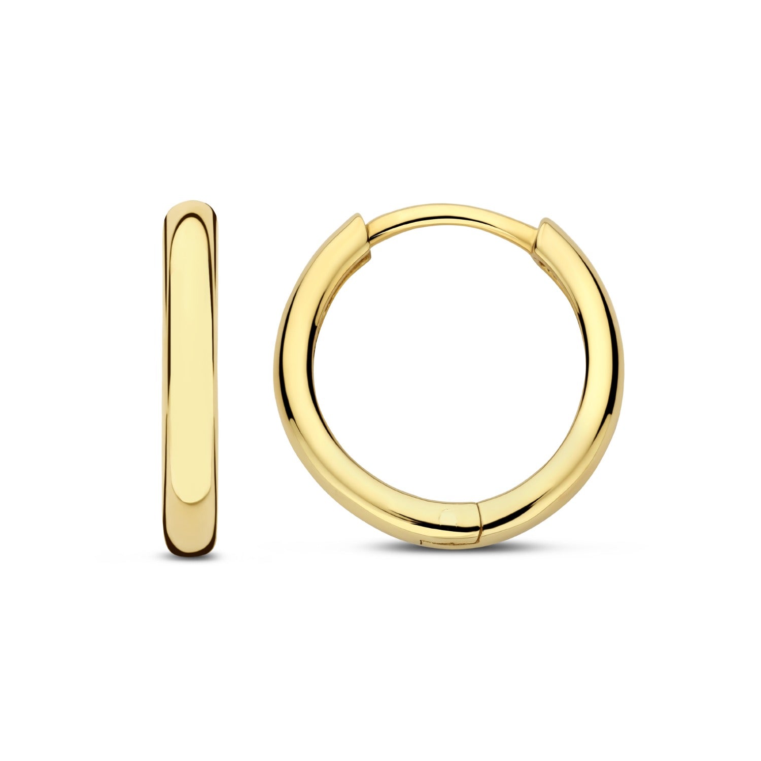 Beloro Jewels La Rinascente Camilla 9 carat gold Hoop Earrings BO360064