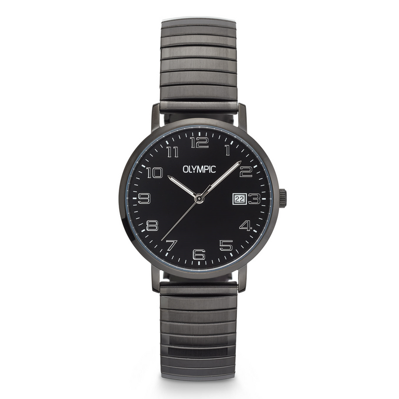 Olympic Lucas Zwart Herenhorloge OL26HZZ001-zoom-