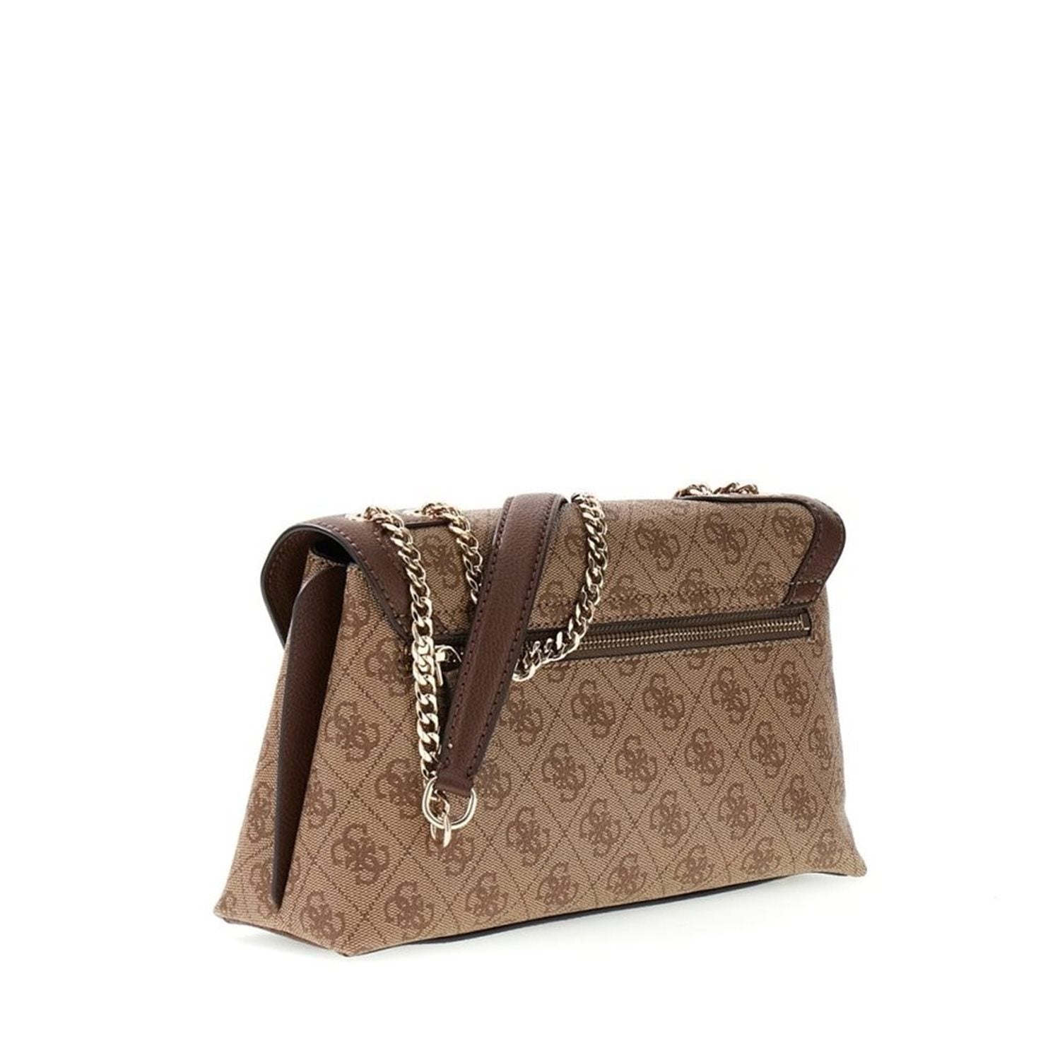 Guess Lindsey Latte Logo Lindsey Convertible Crossbody Bag HWSG97-49210-LTL