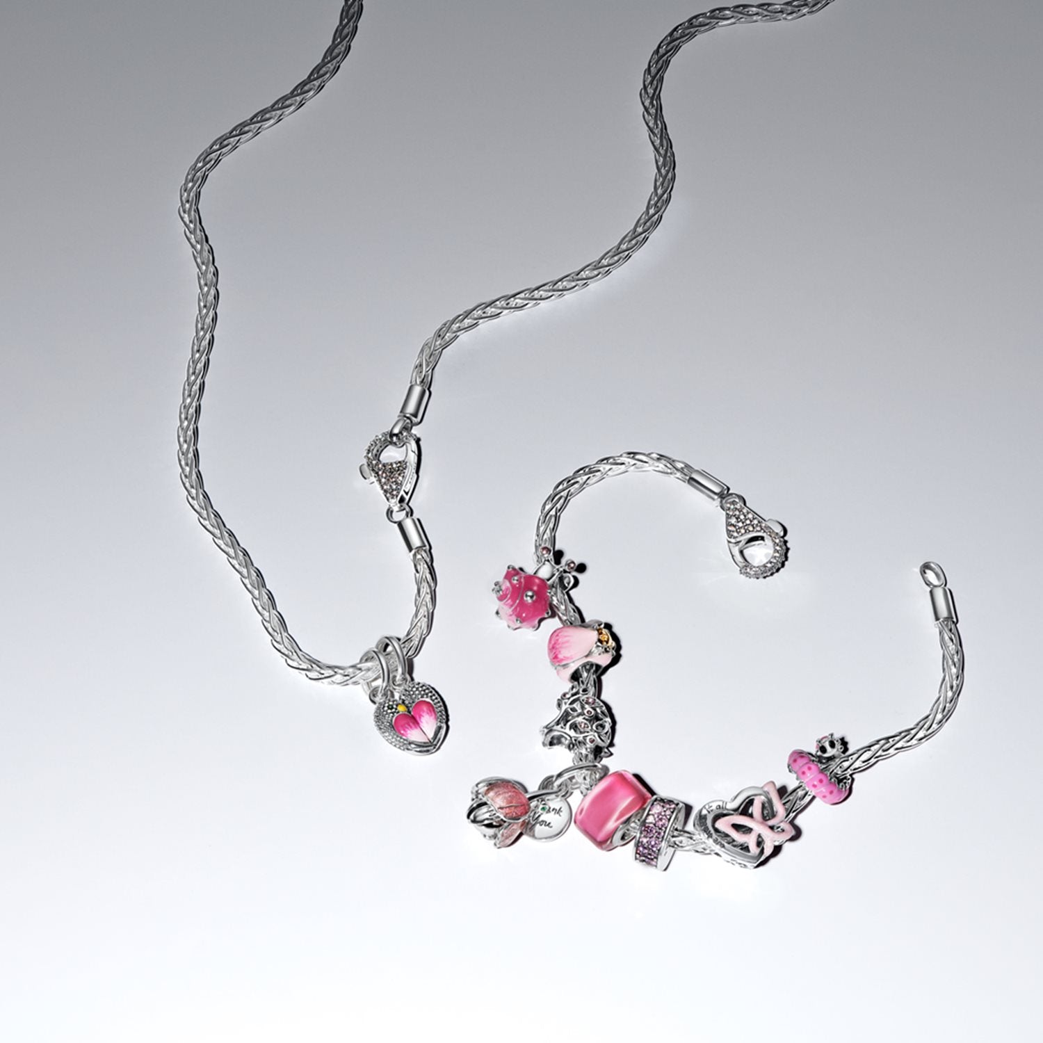 Pandora Moments Entwined Heart & Butterfly Charm 794475C01