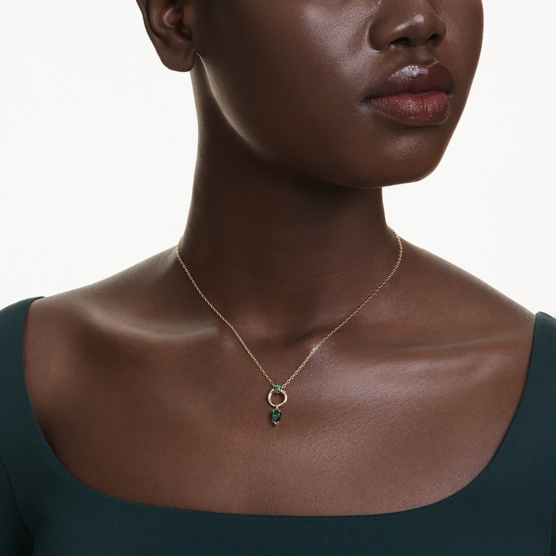 Swarovski Mesmera Gold Coloured Necklace 5732484-zoom-