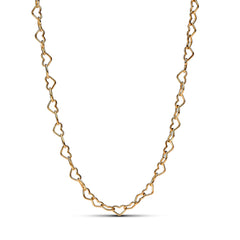 Pandora Moments 14 Karat Gold Plated Necklace 363334C00-45