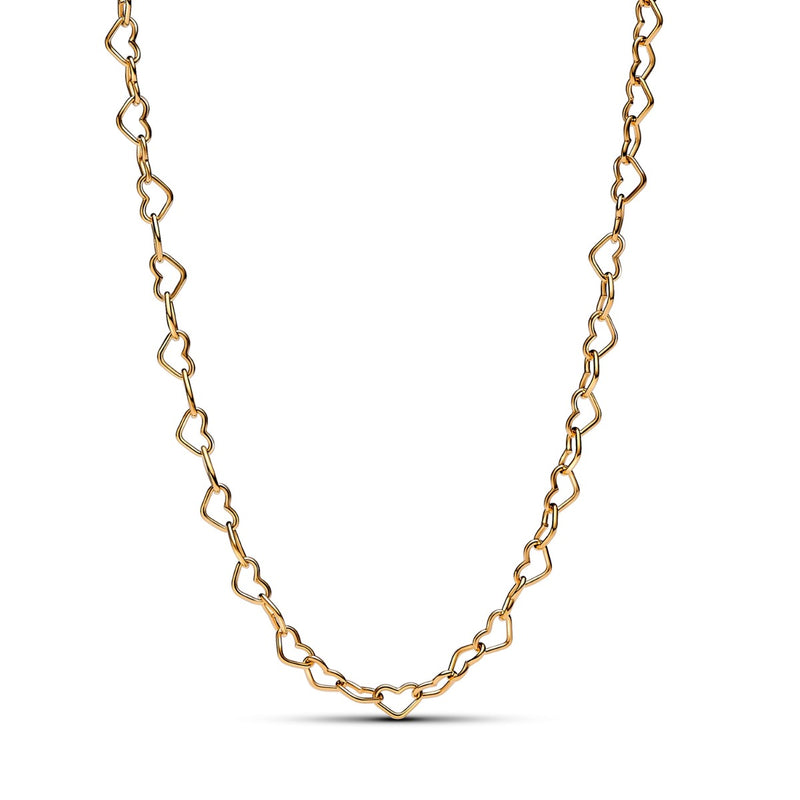 Pandora Moments 14 Karat Gold Plated Necklace 363334C00-45-zoom-