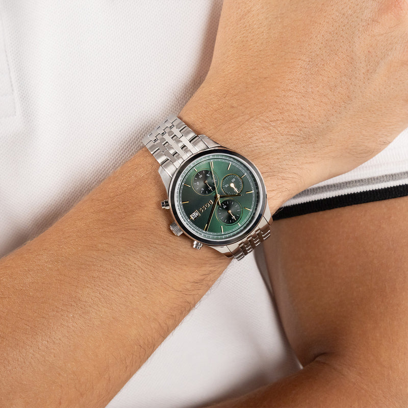 Hugo Boss Chronograaf Horloge 41 mm HB1514330-zoom-