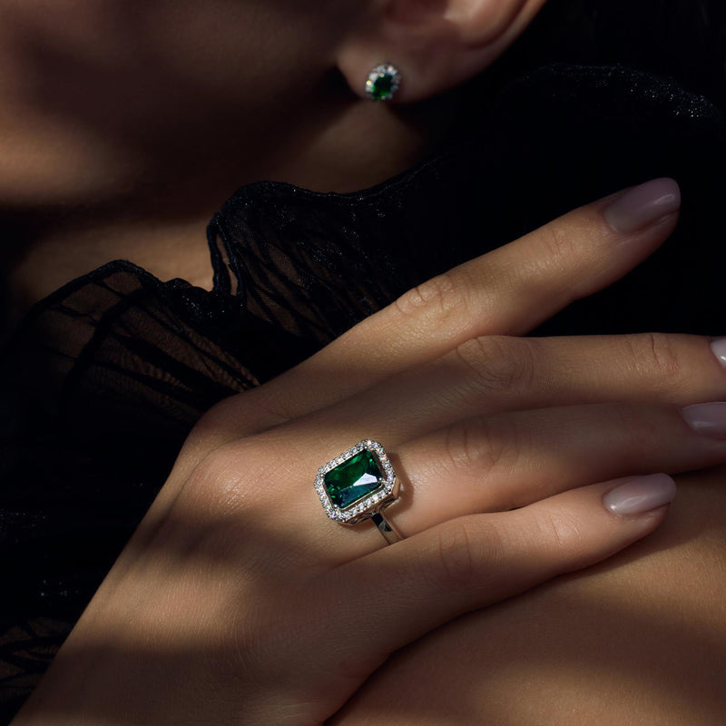 Parte di Me Mia Colore Verdi 925 sterling zilveren ring PDM33020-60-zoom-