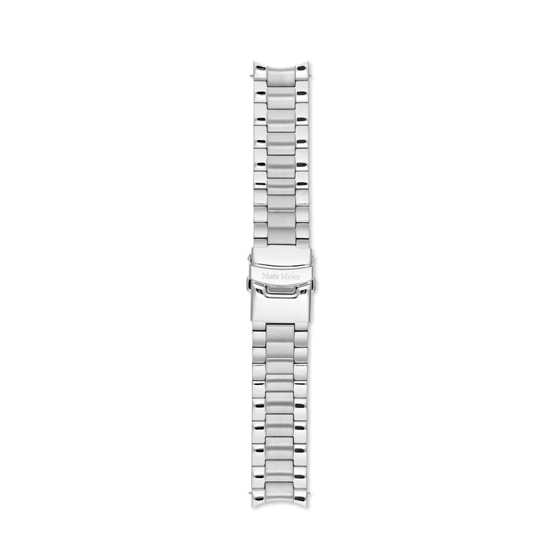 Mats Meier Strap 22mm Zilverkleurig MM40001-zoom-