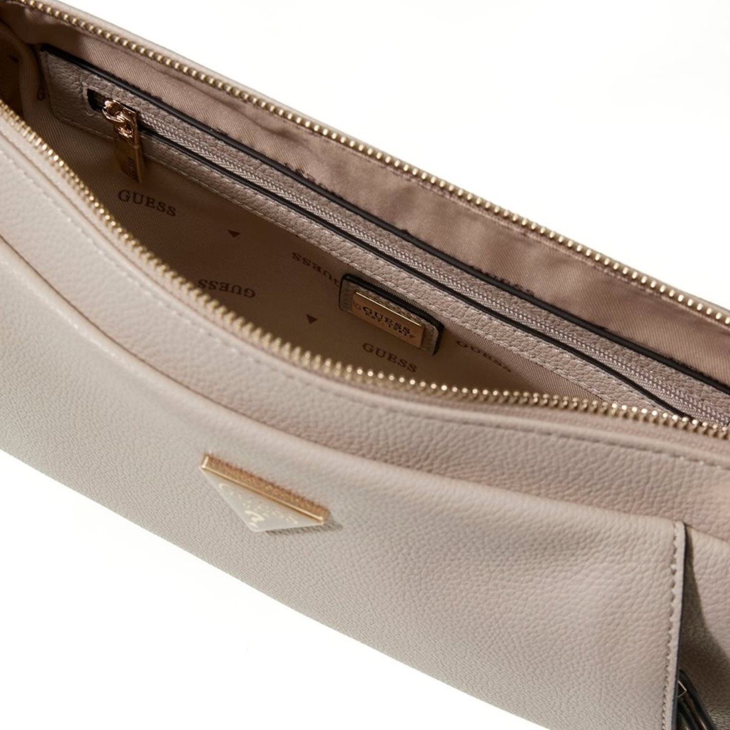 Guess Devon Light Taupe Mini Crossbody Bag HWBG97-45720-LTA