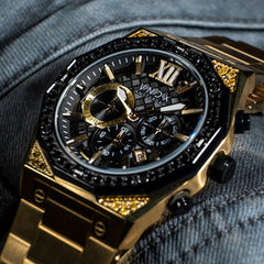 VNDX Wise Man Stones Men's Watch 2003-MD11880-01