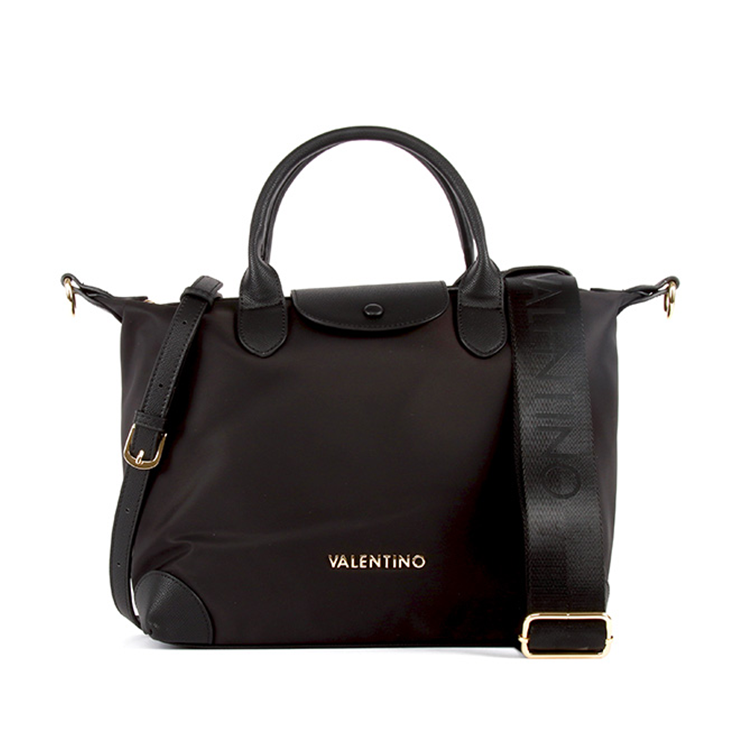 Jolly Re Black Handbag Tas VBS9JX23NERO