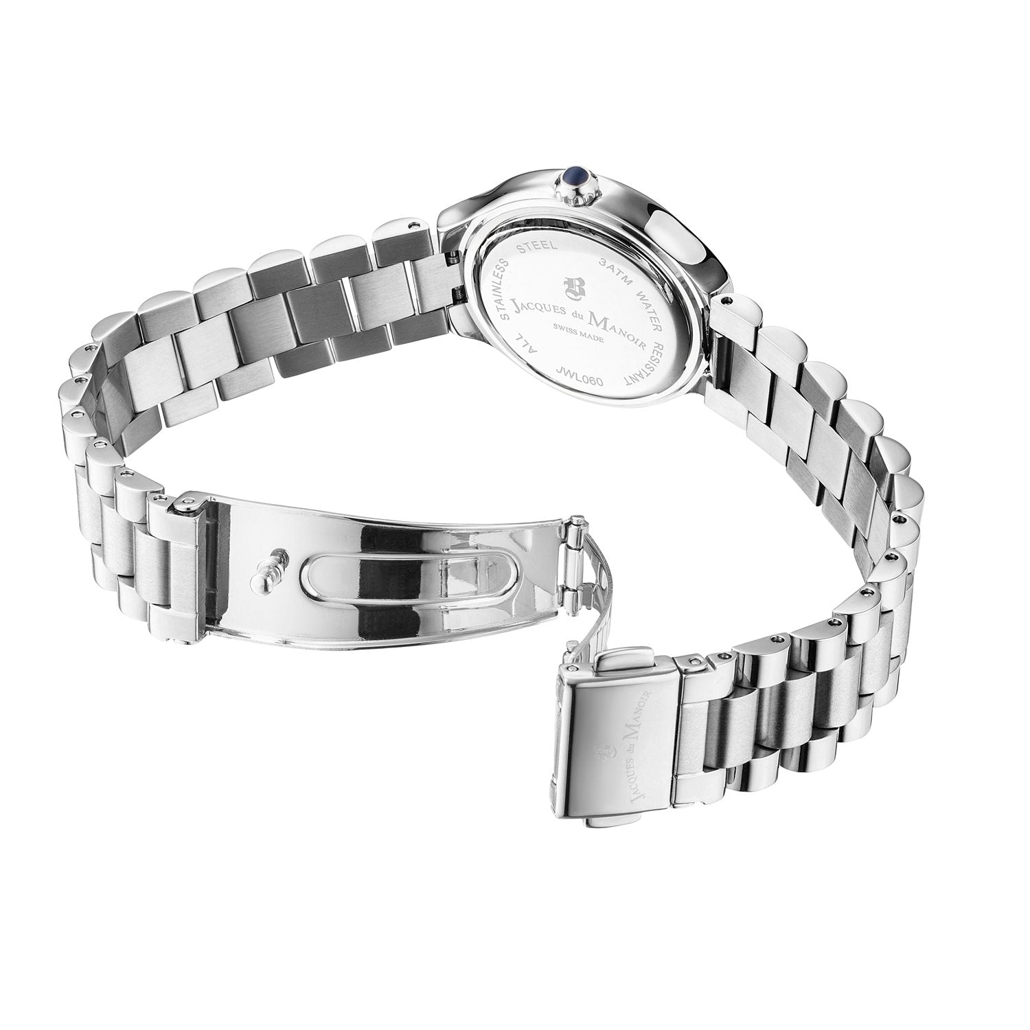 Jacques du Manoir Celine Silver-Coloured Women's Watch JWL06001