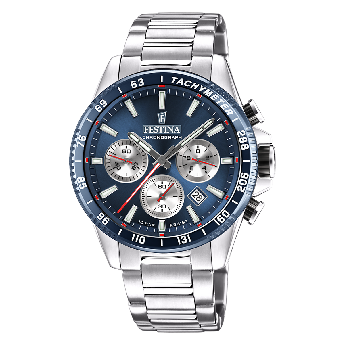 Festina Timeless Chrono Silver Watch F20560-2