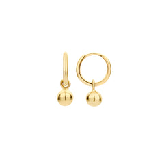 Blush 14 Carat Golden Earrings 9062YGO