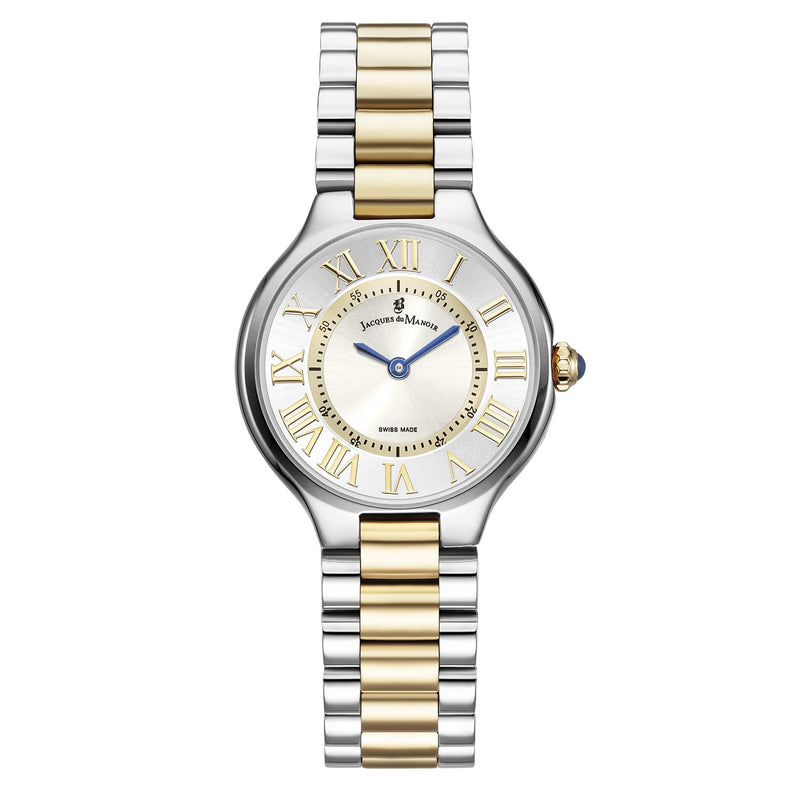 Jacques du Manoir Celine Zilver- en Goudkleurig Dameshorloge JWL06002-zoom-