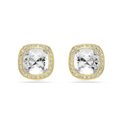 Swarovski Una Angelic Cushion Gouden Oorknopjes 5764762