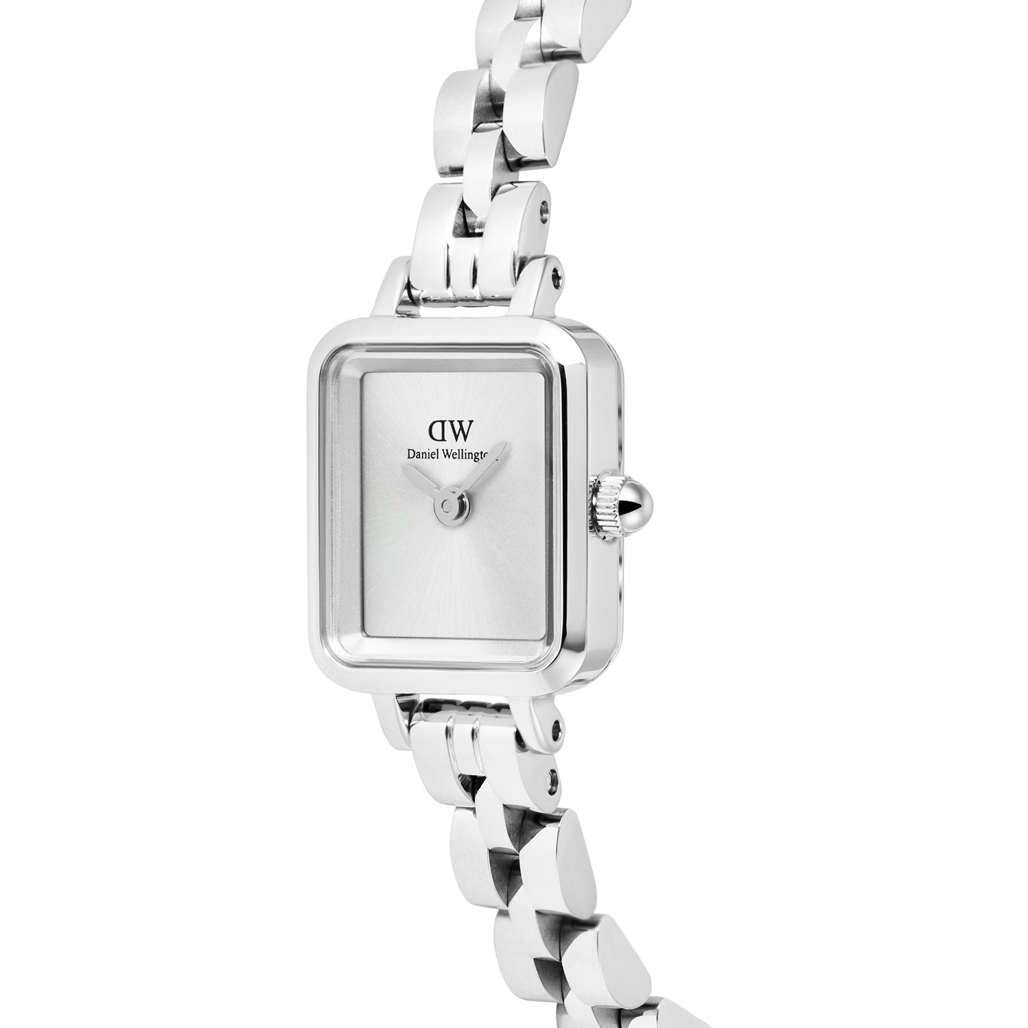 Daniel Wellington Petite & Quadro Mini Arch Silver Women's Watch DW00100844
