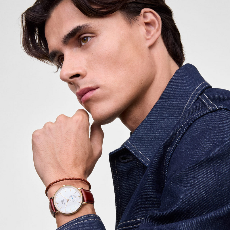 Daniel Wellington Multi-eye Off-white Men's Watch DW00100869-zoom-