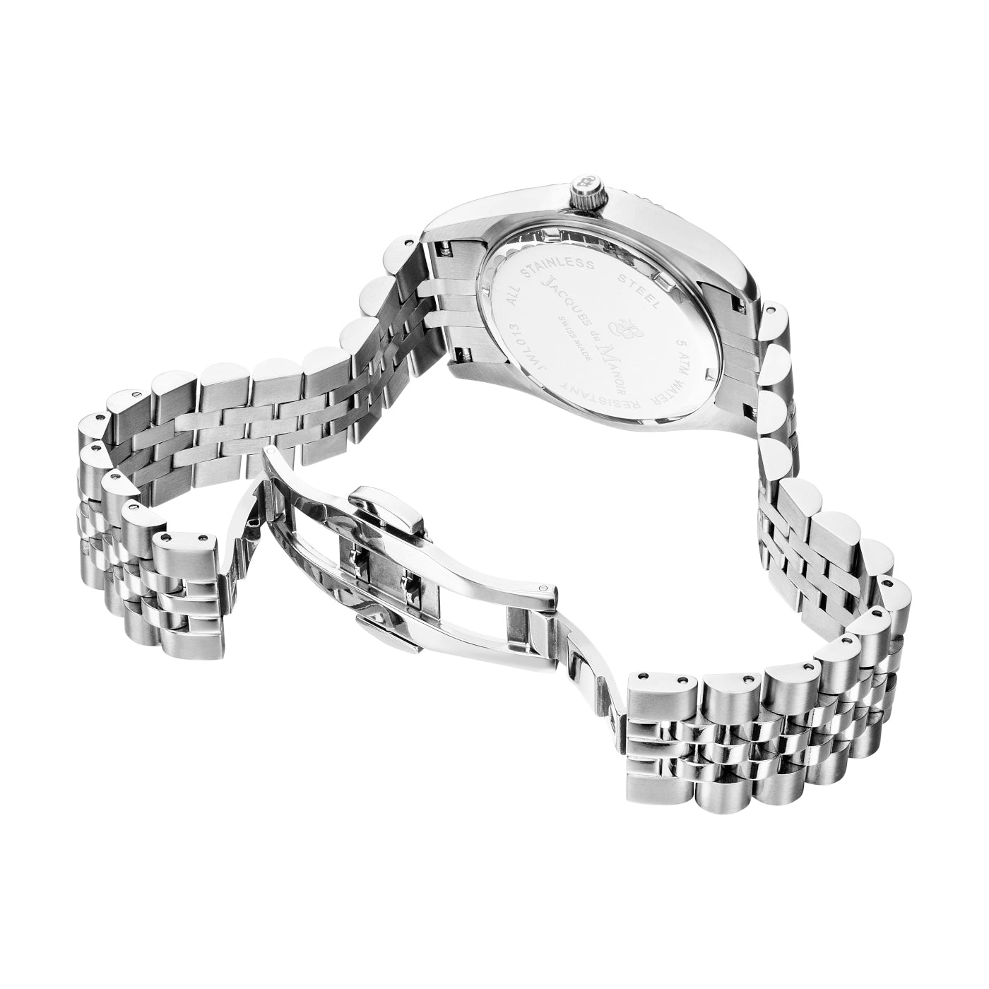 Jacques du Manoir Inspiration Prestige Silver Watch JWL01301
