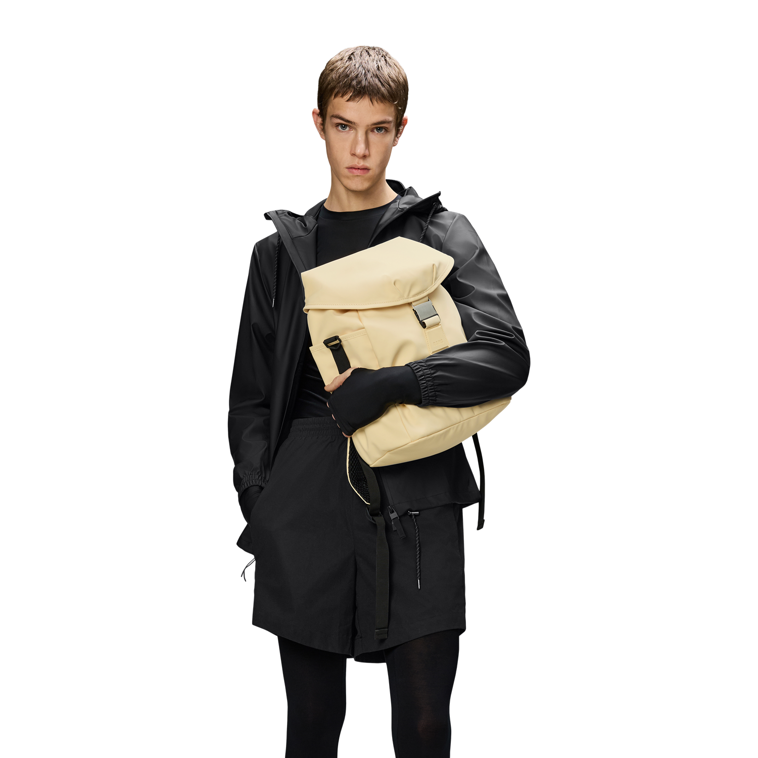 Rains Valera Beige Bucket Backpack R14840-133