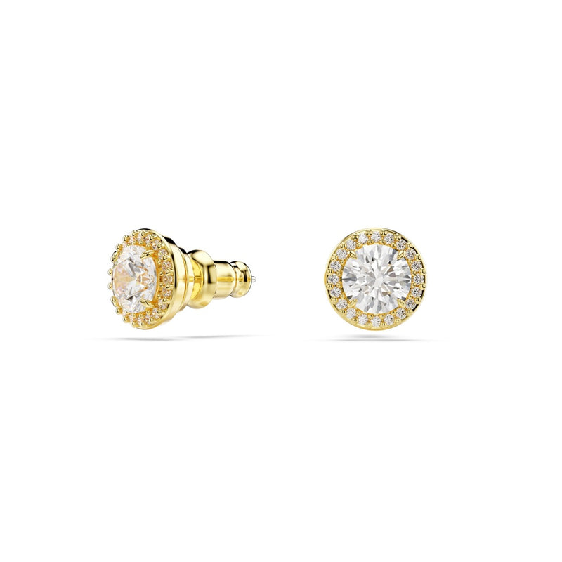 Swarovski Una Gold Coloured Ear Studs 5686637-zoom-