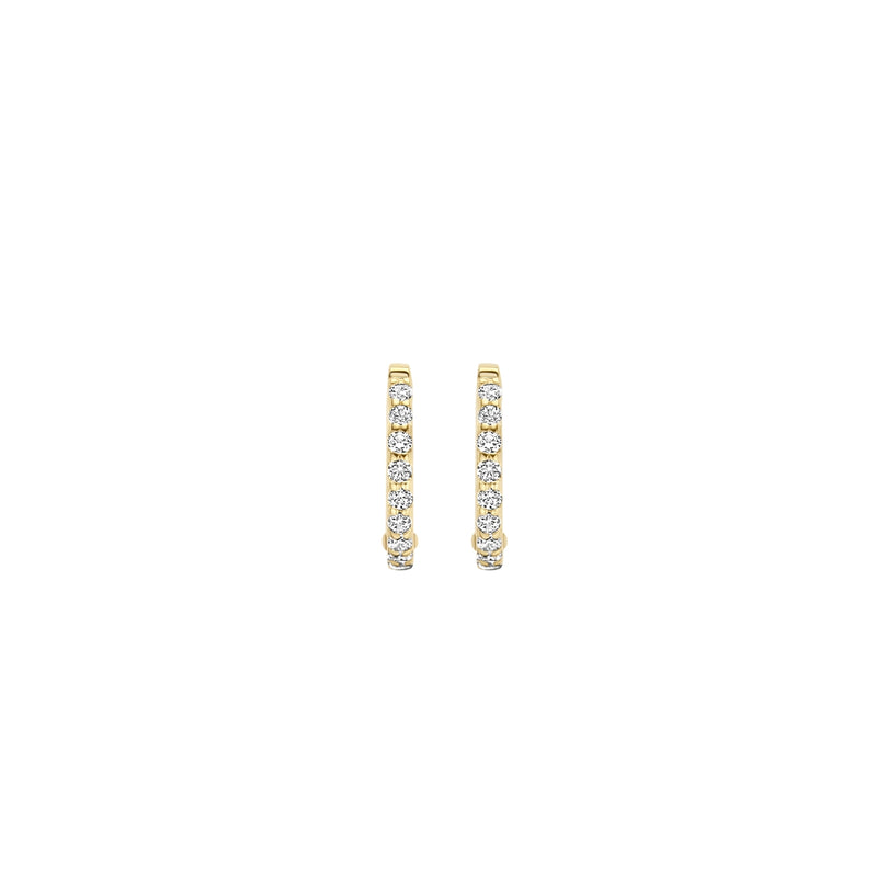 Blush 14 Karaat Gouden Creolen 7268YZI-zoom-