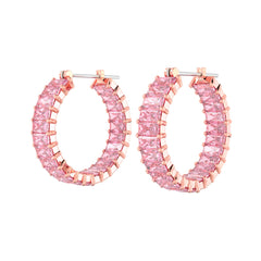 Swarovski Matrix Rose gold Earrings 5657726