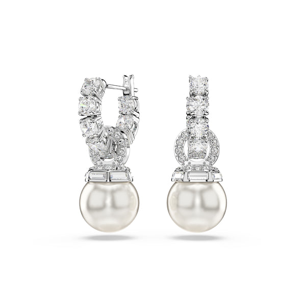 Swarovski Matrix Silver Coloured Ear studs 5691716