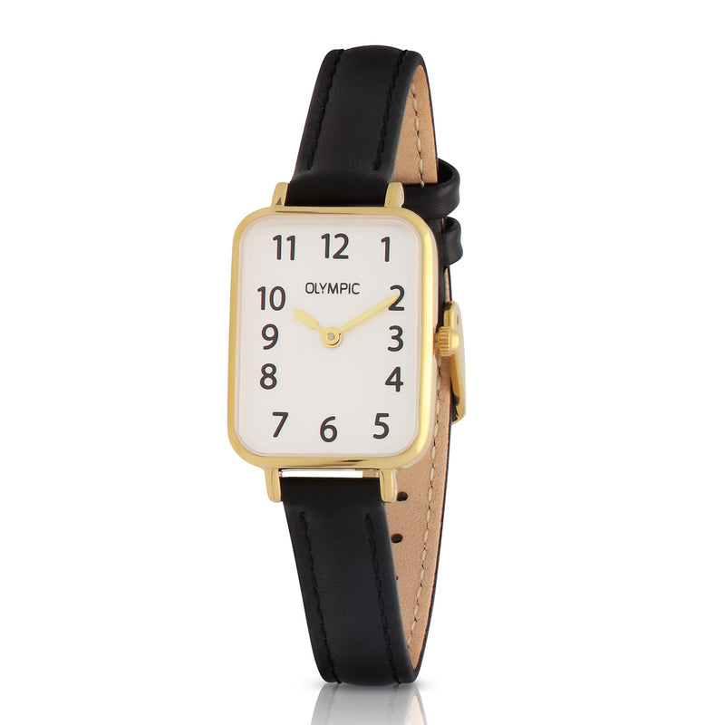 Olympic Tilly Wit Dames Horloge 2002-OL66DDL011-zoom-