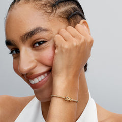 Pandora Love Gold coloured Love Charm 763055C00