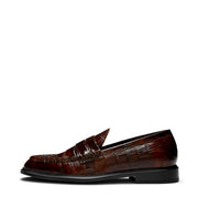Isabel Bernard Vendôme Blandine Croco Bruine Kalfsleren Loafers IB51015-230-37