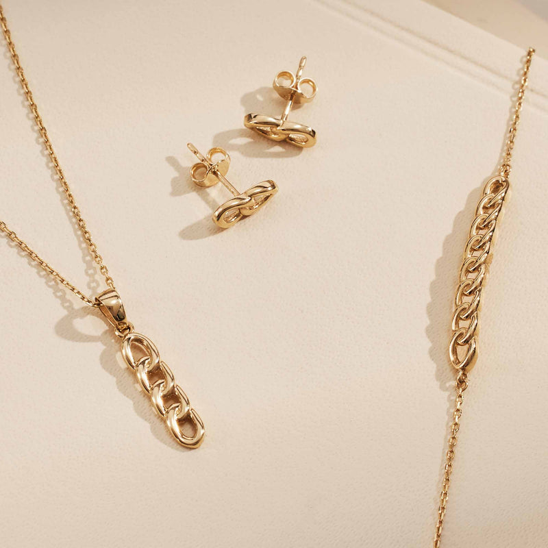 Isabel Bernard Le Marais Règine 14 Karaat Gouden Collier IB340147-zoom-