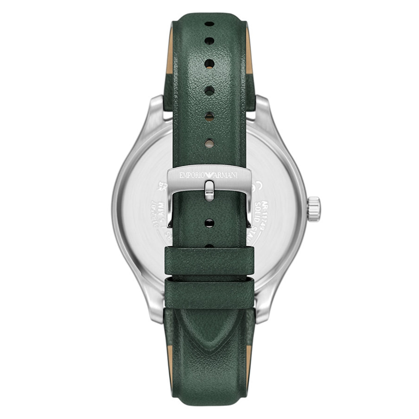 Emporio Armani Round Green Dial Watch AR11749