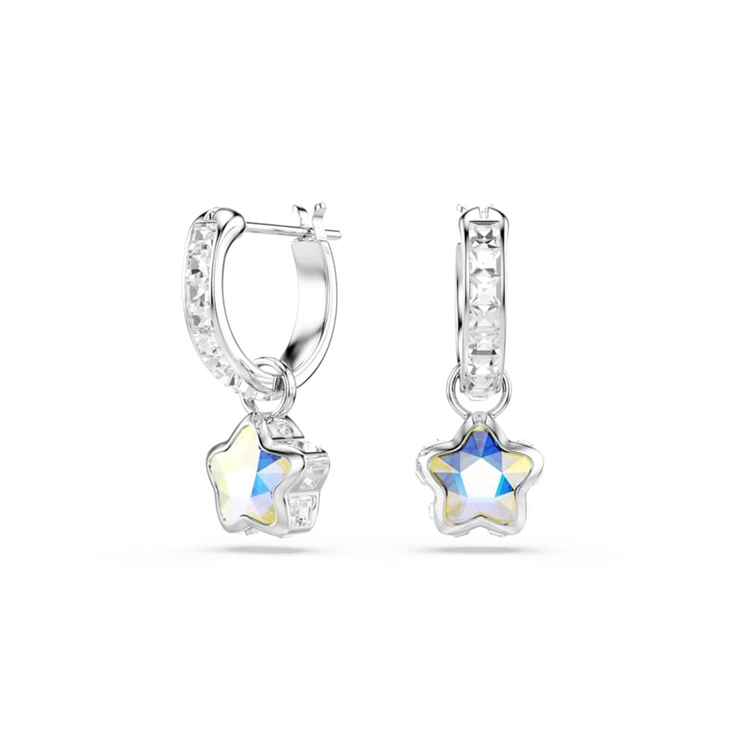 Swarovski Chroma Stars Silver-Tone Earrings 5754172