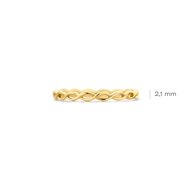 Blush 14 Karaat Gouden Ring 1220YGO-56-zoom-