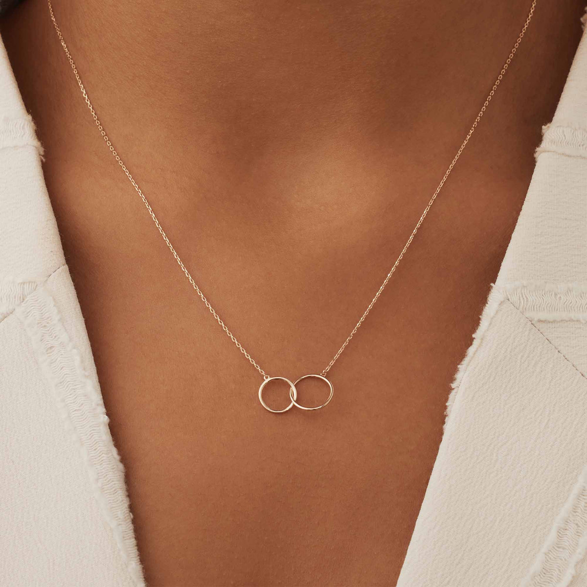Isabel Bernard La Concorde Loulou 14 Carat Rosegold Necklace IB340141 (Length: 40.00-44.00 cm)