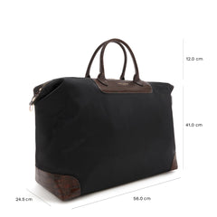 Isabel Bernard Du Louvre Clarice Black Weekend Bag Medium IB20002-901