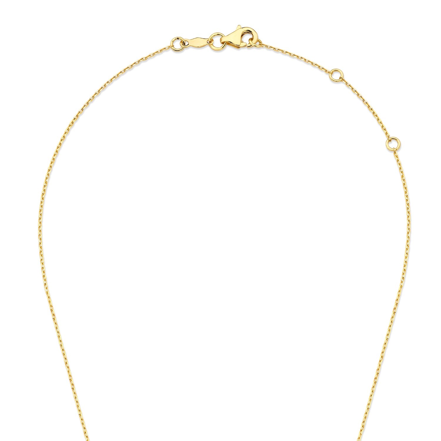 Isabel Bernard De la Paix Viviane 14 karat gold necklace with diamond IBD350031